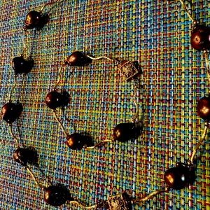 Mother of pearl necklace and bracelet set!